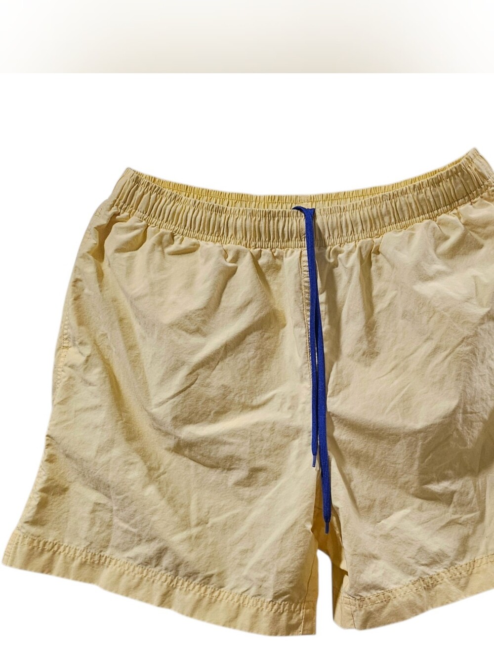 Vintage Ralph Lauren Polo Sport Pastel Yellow Swim Trunks Size L